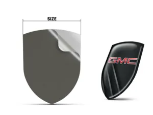 GMC Logosticker Premium Hochwertig Robust Gedruckt